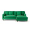 Habitat Swift Right Hand Corner Sofa - Green - Ash Leg