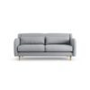 Habitat Turnmill Fabric 2 Seater Sofa - Grey - Ash Leg