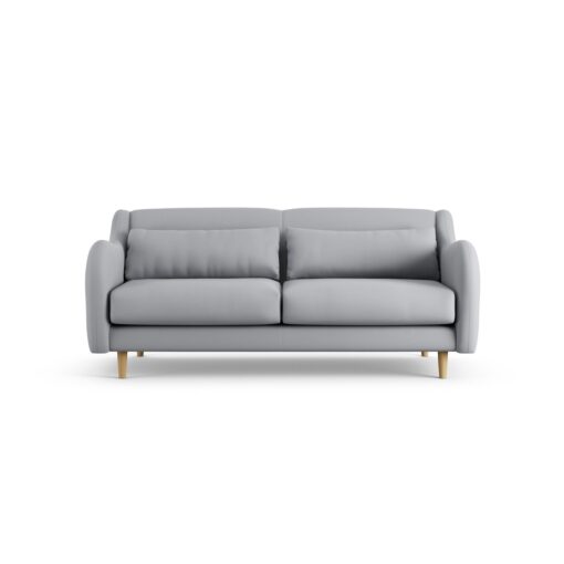 Habitat Turnmill Fabric 2 Seater Sofa - Grey - Ash Leg