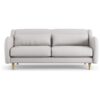 Habitat Turnmill Fabric 2 Seater Sofa - Natural - Ash Leg