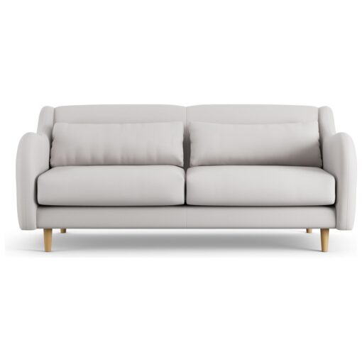 Habitat Turnmill Fabric 2 Seater Sofa - Natural - Ash Leg