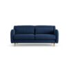 Habitat Turnmill Fabric 2 Seater Sofa - Navy - Ash Leg