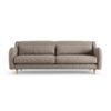 Habitat Turnmill Fabric 4 Seater Sofa - Mocha - Ash Leg