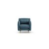 Habitat Turnmill Fabric Armchair - Blue - Ash Leg