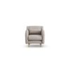 Habitat Turnmill Fabric Armchair - Stone - Ash Leg