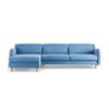 Habitat Turnmill Left Hand Corner Sofa - Sky Blue