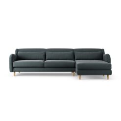 Habitat Turnmill Right Hand Corner Sofa - Charcoal