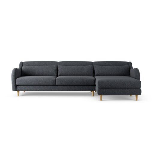 Habitat Turnmill Right Hand Corner Sofa - Charcoal