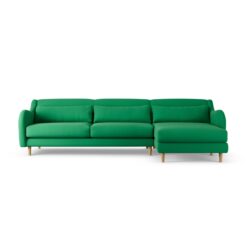 Habitat Turnmill Right Hand Corner Sofa - Emerald Green