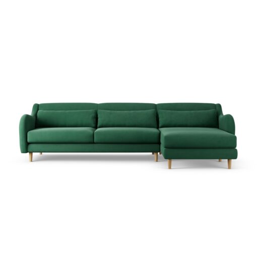 Habitat Turnmill Right Hand Corner Sofa - Green