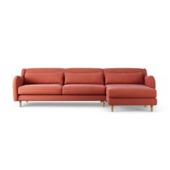 Habitat Turnmill Right Hand Corner Sofa - Papaya