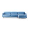 Habitat Turnmill Right Hand Corner Sofa - Sky Blue