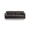 Habitat Turnmill Velvet 2 Seater Sofa - Grey - Ash Leg