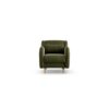 Habitat Turnmill Velvet Armchair - Moss Green - Ash Leg