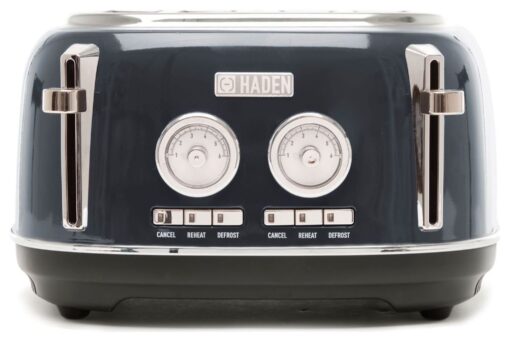 Haden 203610 Jersey 4 Slice Toaster - Blue