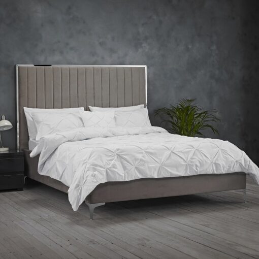 Hamza Upholstered Bed Frame