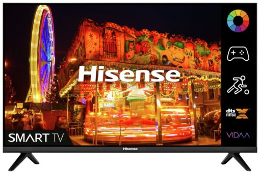 Hisense 32 Inch 32A4BGTUK Smart HD Ready HDR LED Freeview TV