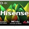 Hisense 50 Inch 50E78NQTUK Smart 4K HDR UHD QLED Freely TV