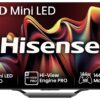 Hisense 75 In 75U7NQTUK Smart 4K UHD HDR Mini LED Freely TV