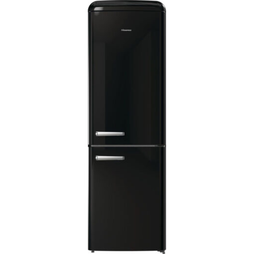 Hisense RB390N4RBDUK 60/40 Frost Free Fridge Freezer - Black