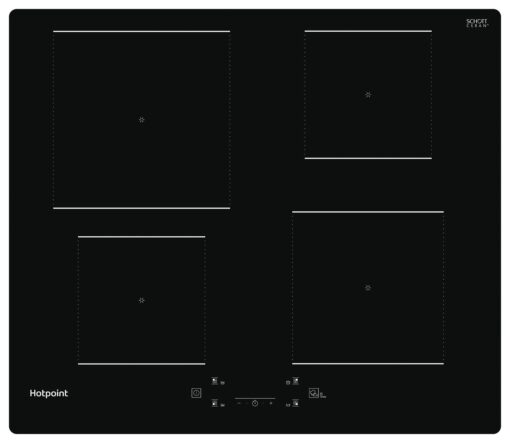 Hotpoint TQ1460SNE Electric Induction Hob - Black