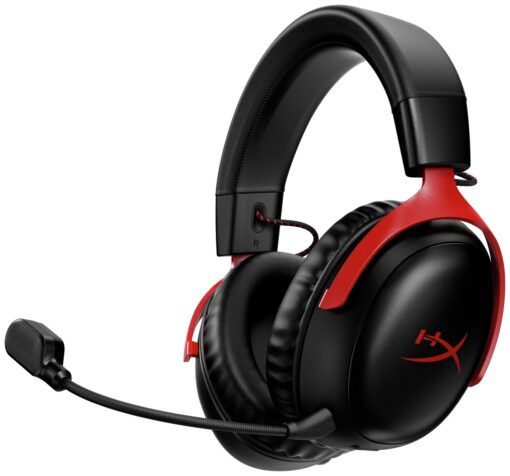 HyperX Cloud III Wireless Gaming Headset PS5, Switch, PC Red