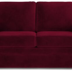 Jay-Be Heritage Velvet 2 Seater Sofa Bed - Burgundy