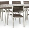 Keter Harmony 8 Seater Plastic Patio Set - Cappuccino