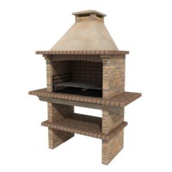 Large Mediterrani Masonry BBQ - Charcoal