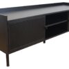 Lloyd Pascal Mercury 2 Door TV Unit - Black