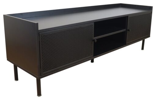 Lloyd Pascal Mercury 2 Door TV Unit - Black