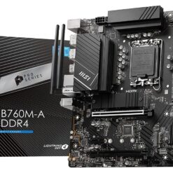 MSI 1700 Pro Intel B760M-A DDR4 M-ATX WiFi Motherboard