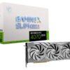 MSI Nvidia RTX 4070 Super 12GB X Slim Graphics Card - White