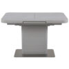 Modern & Luxurious Caroll Grey Dining Table - Contemporary Design with Adjustable Size 120-160x80cm