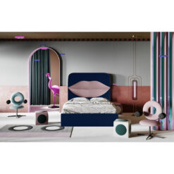 Monocle Upholstered Standard Bed