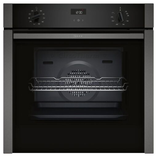 Neff B3ACE4HG0B Built In Single Electric Oven - Graphite