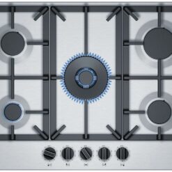 Neff T27DS59N0 Gas Hob - Stainless Steel