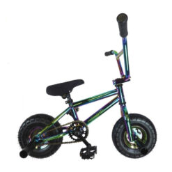 New Limited Edition 1080 Kids Stunt Freestyle Mini BMX Bike Chrome Black White