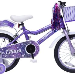 Pedal Pals Glitter 16 Inch Wheel Size Kids Mountain Bike