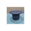 Penny Pillar Round Coffee Table - Melamine Scratch Resistant Veneer Top