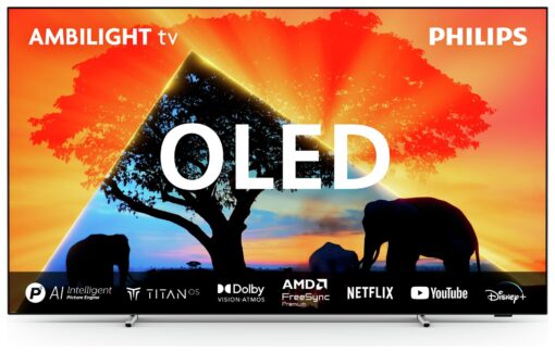 Philips 55 Inch 55OLED759 Smart 4K UHD HDR OLED Freeview TV