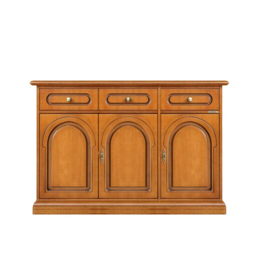 Pico 122 Cm Wide 3 Drawer Sideboard