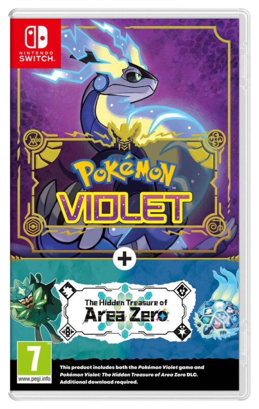 Pokémon Violet + Hidden Treasure Of Area Zero Switch Game