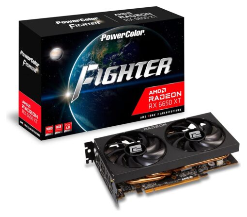 PowerColor AMD Radeon RX 6650 XT Fighter 8GB Graphics Card