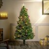 Premier Decorations 5ft Fibre Optic Christmas Tree