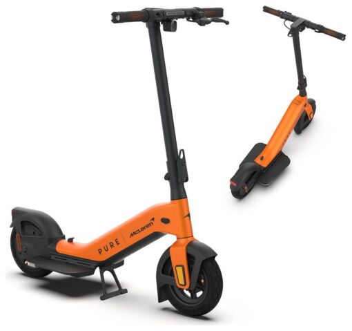 Pure x McLaren Adult Foldable E-Scooter - Papaya