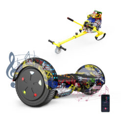 RCB Hoverboard, 6.5 Inch Two Wheel Hoverboard with Bluetooth Speaker