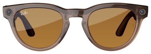 Ray-Ban Meta Headliner, Shiny Warm Stone, Saffron Yellow