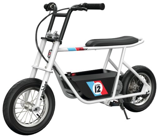 Razor Rambler 12 Electric Bike Ride On for Kids - Black