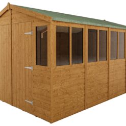 Rowlinson Shiplap Workshop Shed - 9x12ft